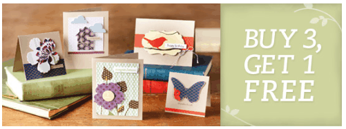 Stampin Up Designer Series Paper Promotion 